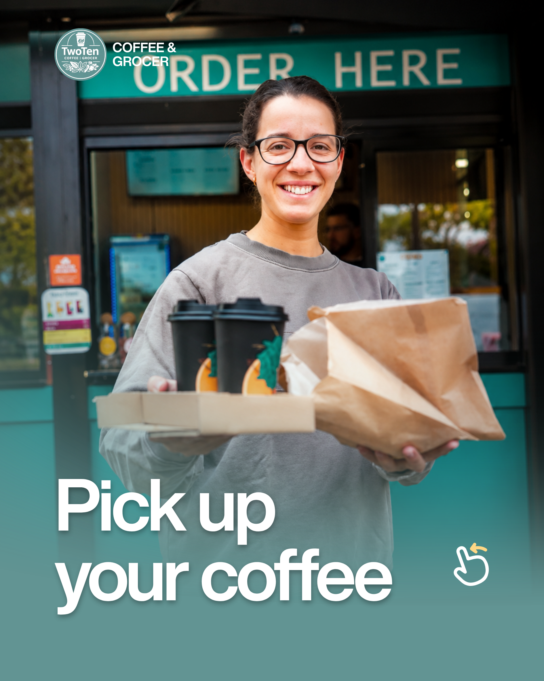 TwoTen Coffee and Grocery Shopping, slide 3